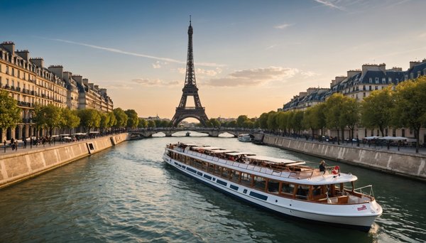 Découvrez le charme des bateaux mouches à paris